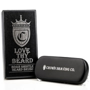 Board Bristle Beard Brush "Love Thy Beard" (115mm/4.53" x 55mm/2.17")