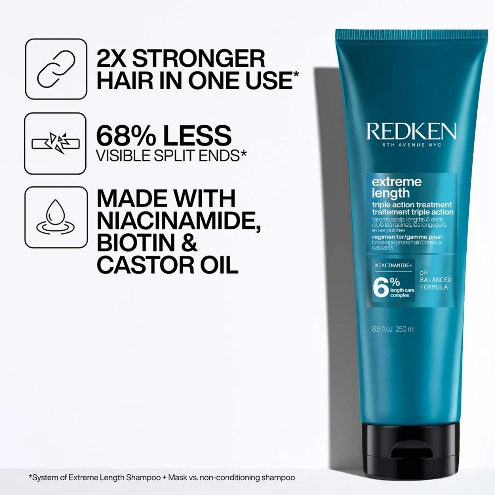 Extreme Length Triple Action Mask (250ml/8.5oz)