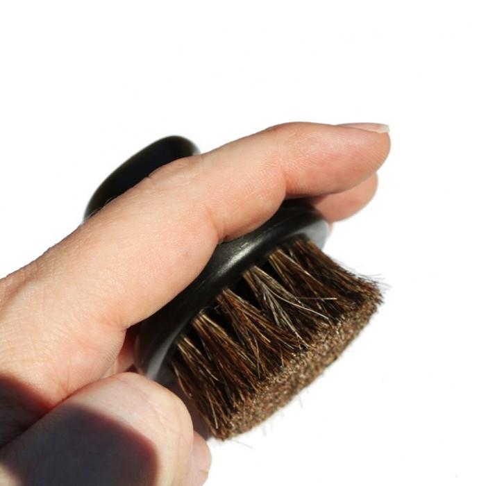 Black Firm Boar Bristle Brush