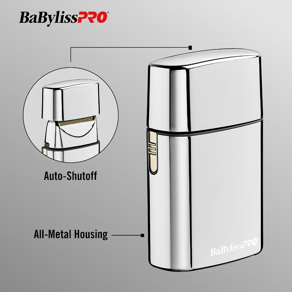 FoilFx01 Cordless Metal Single Foil Shaver - Silver