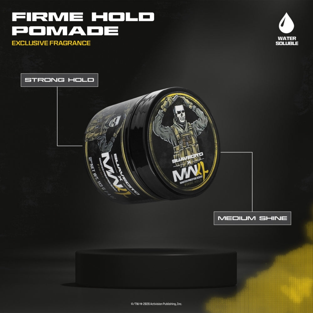 X MW4 - Pommade "Firme Strong Hold" Édition Master Prestige (118.3ml/4.0oz)