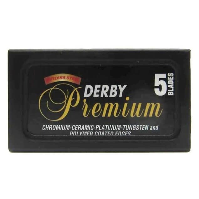 Derby - Lames de rasoir à double tranchant "Premium" (5 Lames)