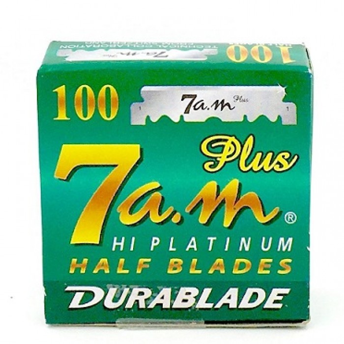 Hi Platinum Durablade Half Blade for Barber Razor (100 Blades)