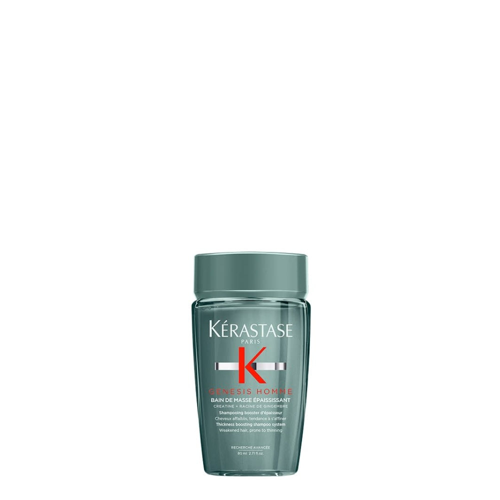 Shampoing booster d'épaisseur Bain de Masse Épaississant Genesis Homme - Pour cheveux affaiblis, tendance à s'affiner