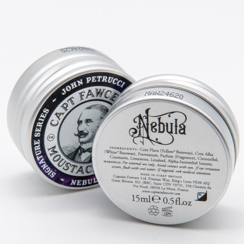 Cire à moustache Nebula par John Petrucci (15ml/0.5oz)