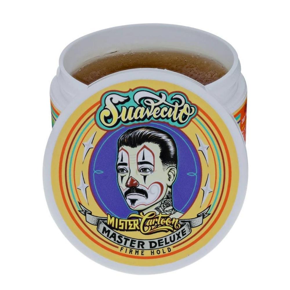 X Mister Cartoon - Pommade "Firme Strong Hold" Édition "Master Deluxe Scent" - Tenue extra forte brillance moyenne (118.3ml/4.0oz)