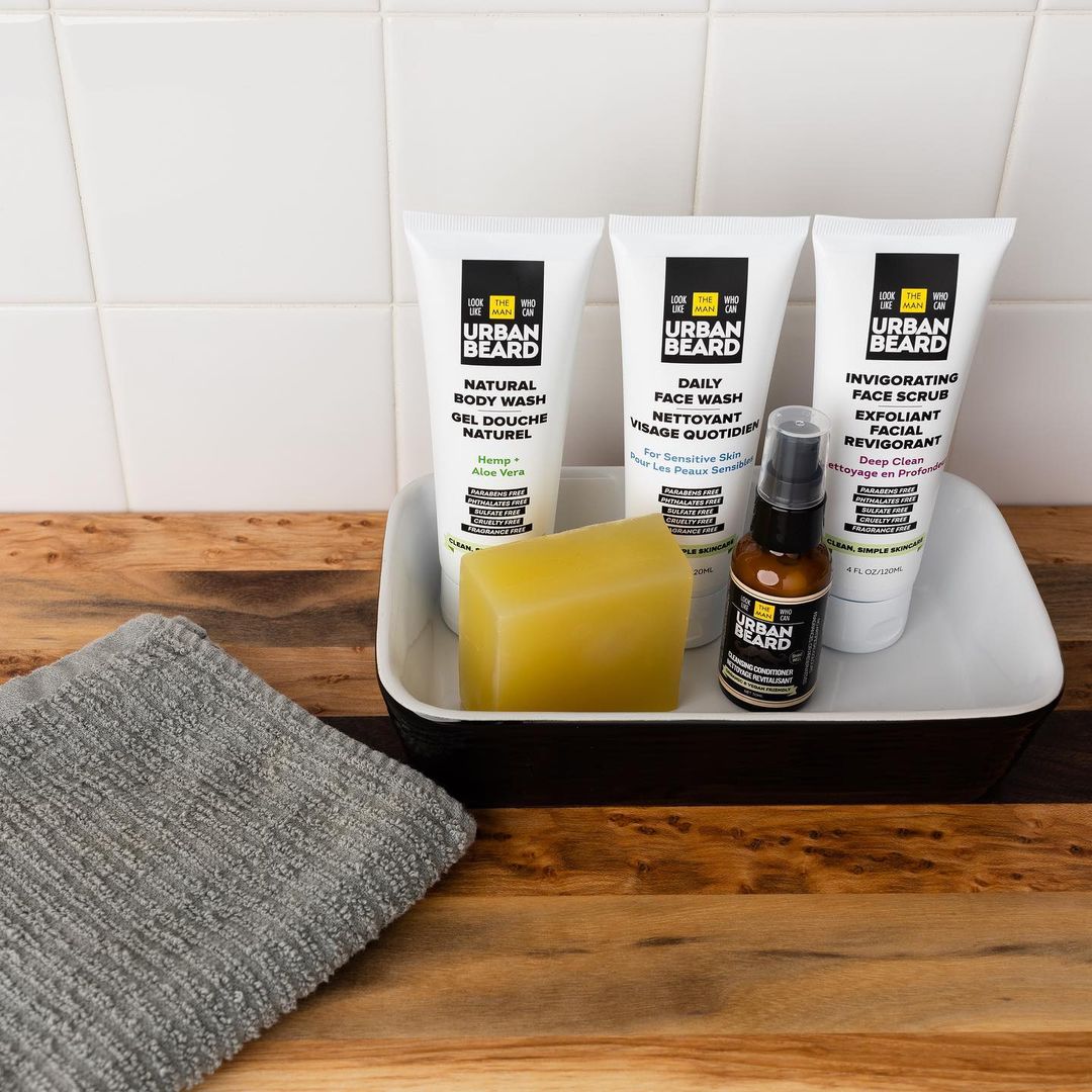 Natural Body Wash "Hemp + Aloe Vera" (120ml/4.0oz)