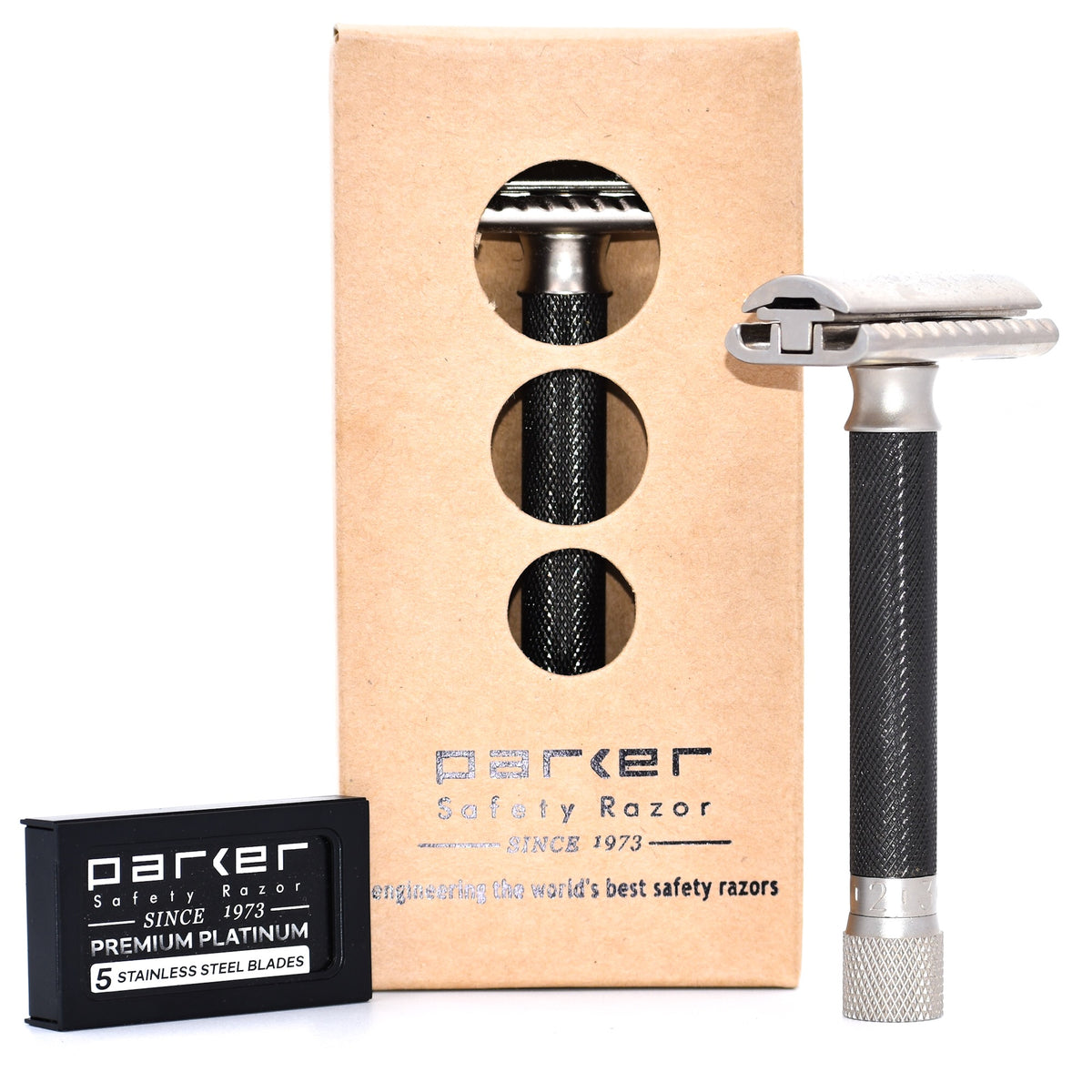 Var-Gr Variant Adjustable Safety Razor - Graphite