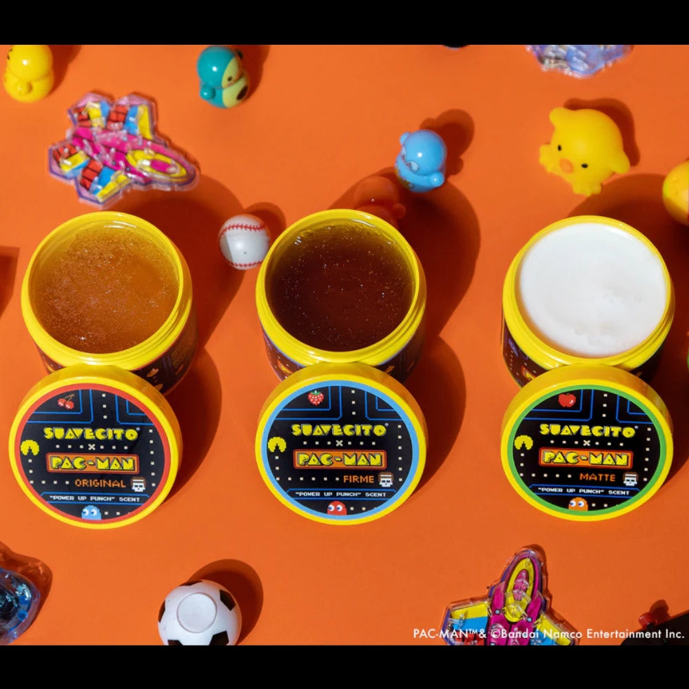 X Pac-Man - Pommade d'argile "Matte Pomade" Édition Power Up Punch - Tenue moyenne, fini mat (113ml/4.0oz)