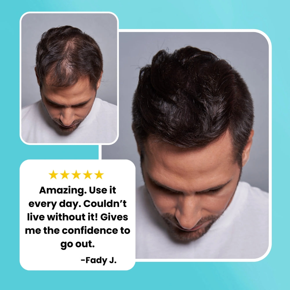Fibres de kératine densifiant la masse "Hair Thickening Fibers" (15g/0.53oz) Noir