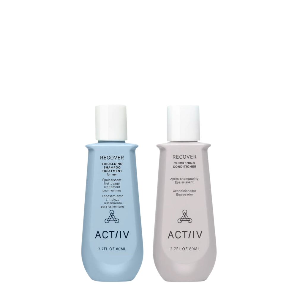 Duo épaississant "Recover" - Pour homme (2x 80ml/2.7oz)