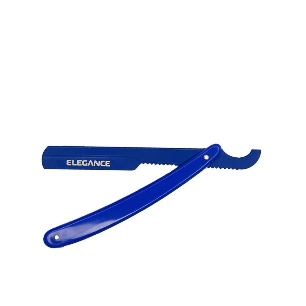 Elegance By Sadapack - Trukish Shavette Barber Razor - Blue