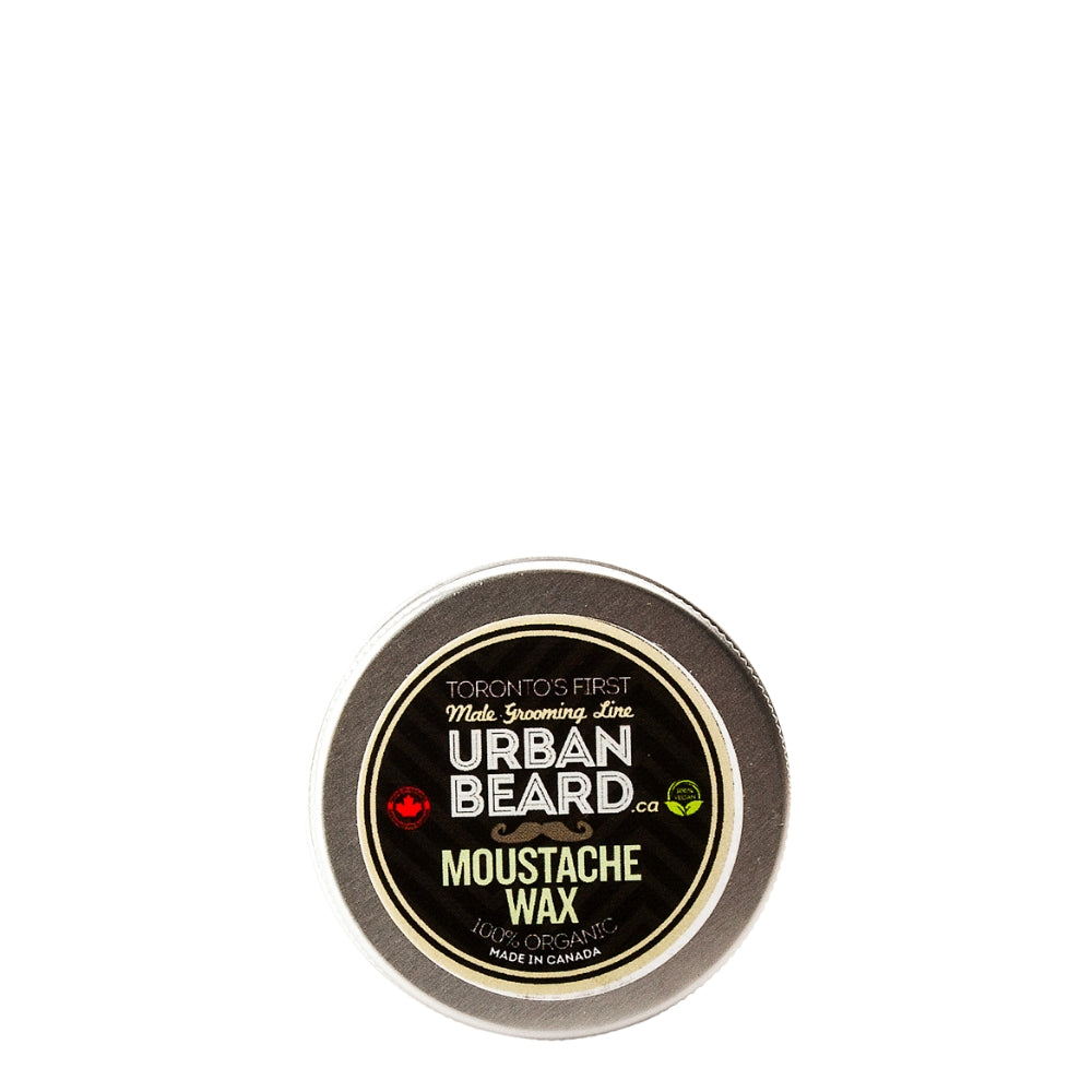 Cire a moustache à base de cire de carnauba 100% biologique (30ml/1.0oz)