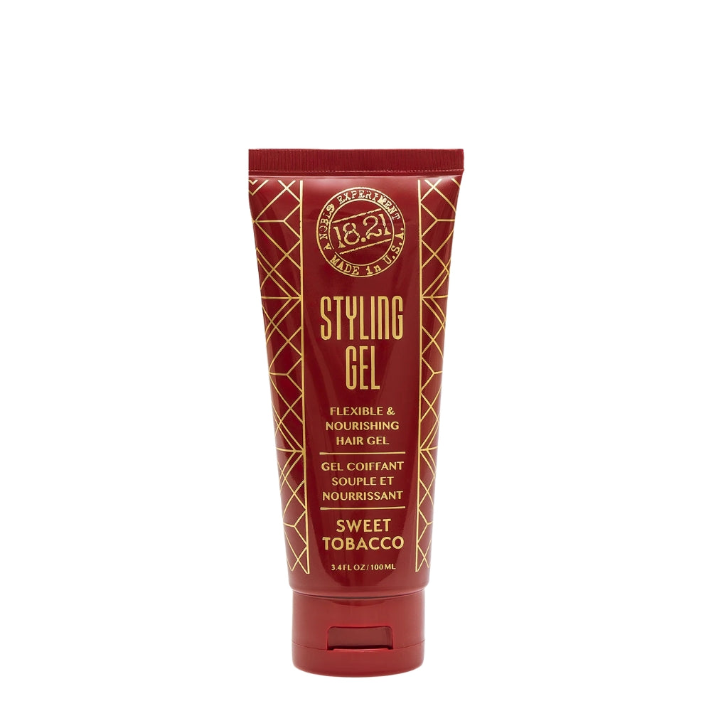Sweet Tobacco Styling Gel - Flexible & Nourishing Hair Gel (100ml/3.4oz)