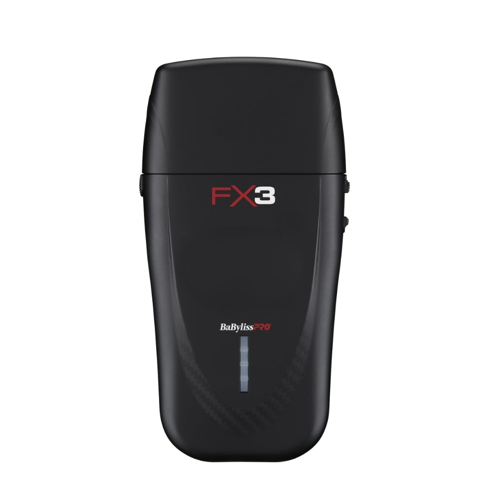BaByliss PRO - "FXX3SB" High Speed ​​Twin Blade Cordless Shaver with 3rd Generation Ferrari Motor - Black