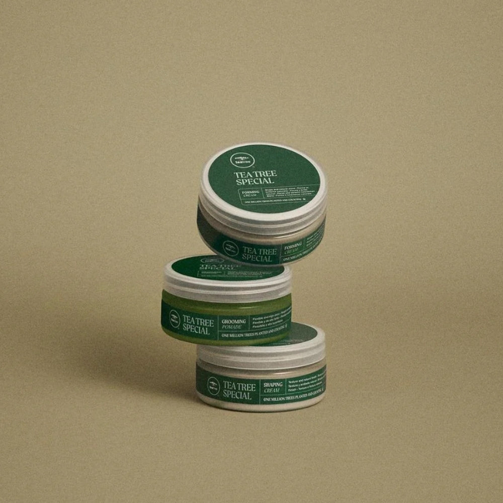 Crème a façonner "Shaping Creme Tea Tree" - Texture flexible et forte (85g/3.0oz)