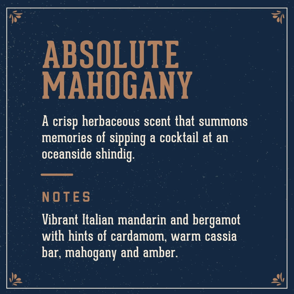 18.21 Man Made - Savon en bar "Absolute Mahogany Grit Bar Perles de Jojoba" savon exfoliant et hydratant (198g/7.0oz)