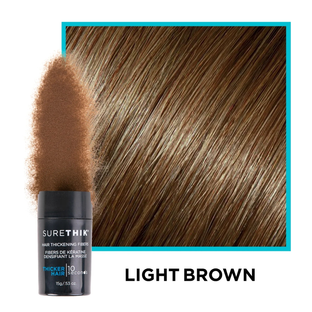Hair Thickening Fibers (15g/0.53oz) Light Brown