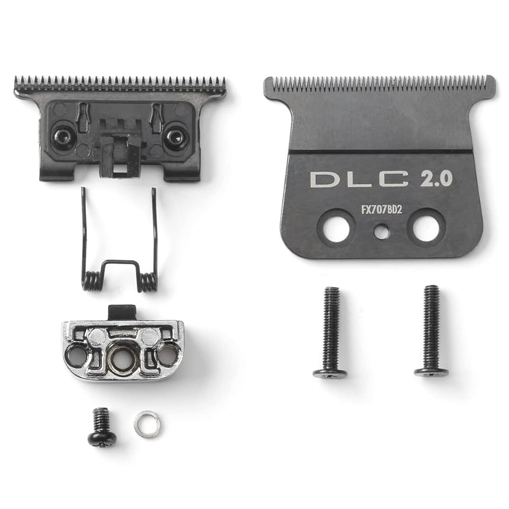 Lame de rechange pour tondeuse FX787 Lame en T à dents profondes FX707BD2 DLC - Noir