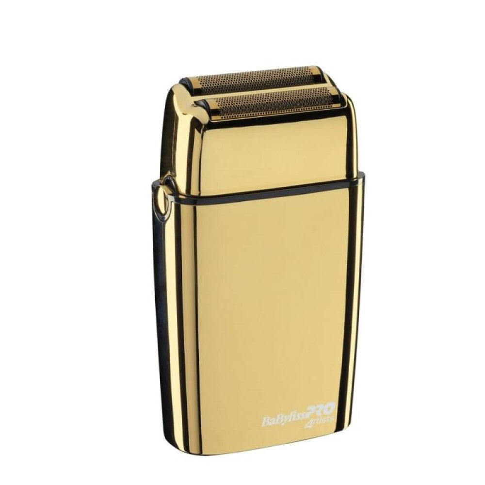 FoilFx02 Cordless Metal Double Foil Shaver - Gold