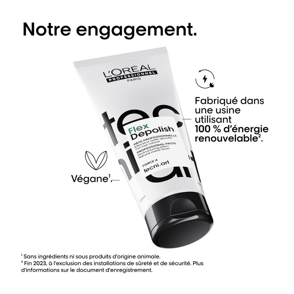 TecniArt. Depolish Destructuring Paste Rough Effect - Firm Hold (100ml/3.38oz)