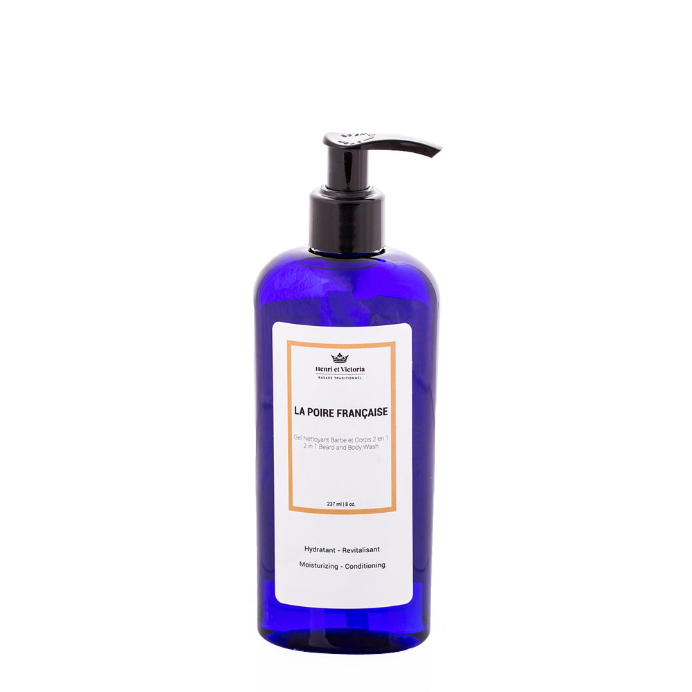 2 in 1 La Poire Française Beard and Body Wash (228g/8.0oz)