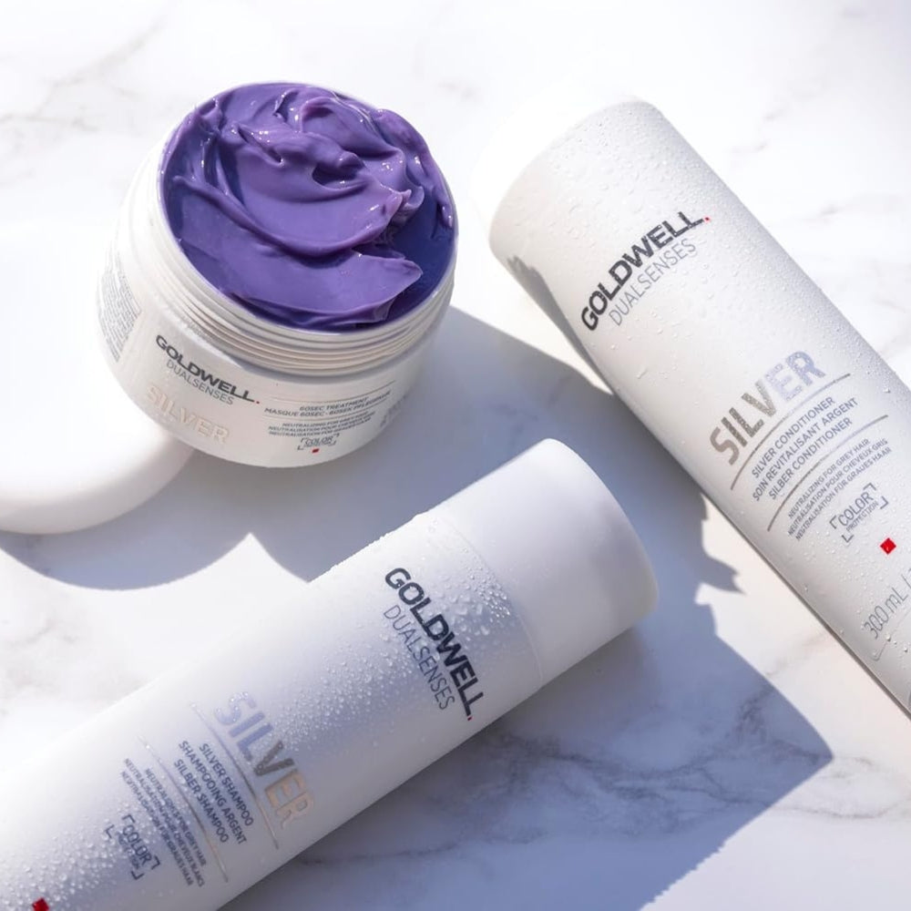 Shampoing argent "Dualsenses Silver" - Pour les cheveux blancs (300ml/10.14oz)