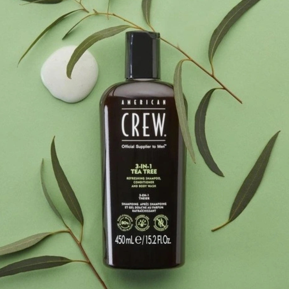 3 in 1 Tea Tree Shampoo, Conditioner & Body Wash