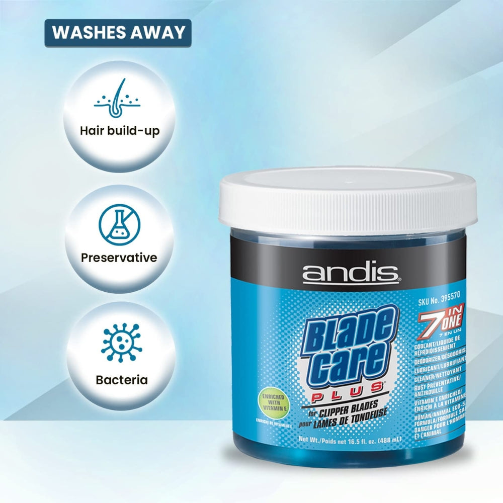 Nettoyant 7 en 1 en pot "Blade Care Plus" - Pour lames de tondeuses (473.2g/16.0oz)
