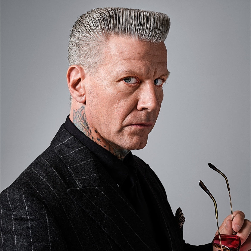 Peigne plat "Rock On Flat Top Comb" - Pour les coupes brosses et les dégradés courts