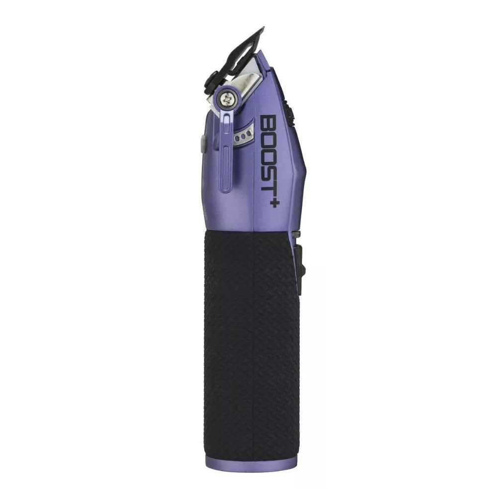 Tondeuse métallique sans fil avec pile lithium-ion "FX870PI Boost+" Édition Influenceur "Franck Da Barber" - Noir et Mauve