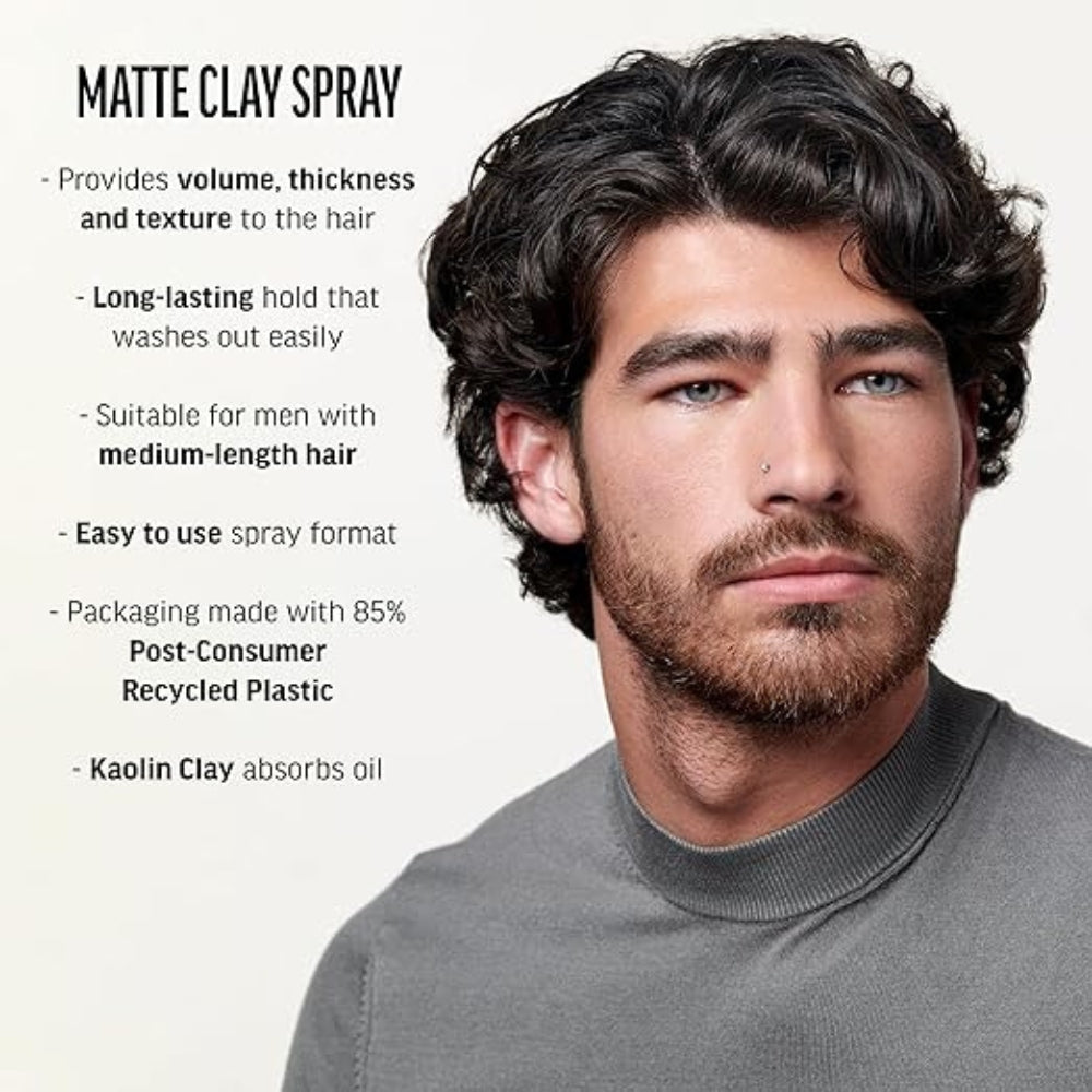 Vaporisateur d'argile "Matte Clay Spray" - Tenue moyenne et flexible, fini mate (150ml/5.1oz)