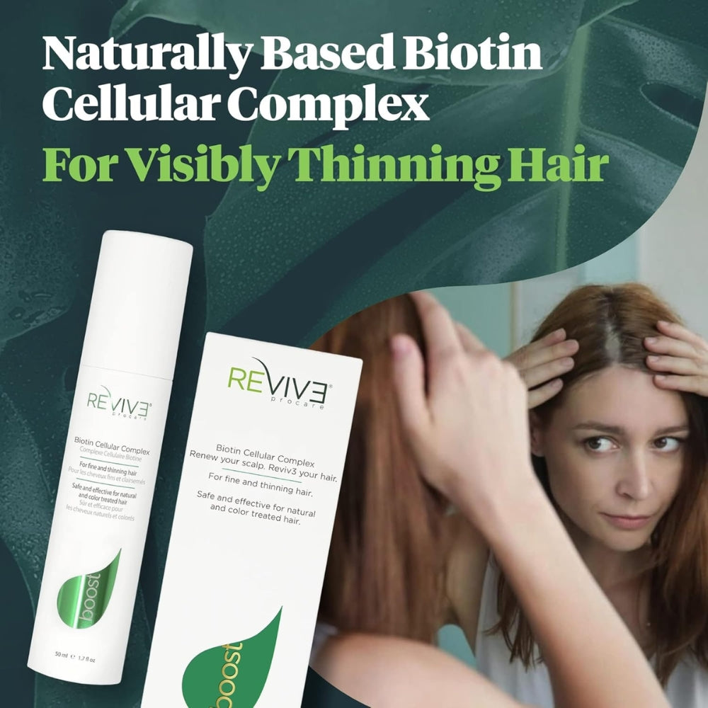 Boost Biotin Cellular Complex for Increases Cell Renewal - For Fine and Thinning Hair (50ml/1.7oz)