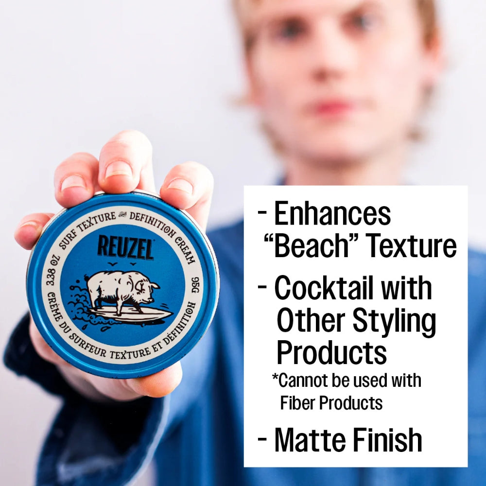 Surf Cream Definition & Texture - Flexible Hold and  Matte Finish (100ml/3.38oz)