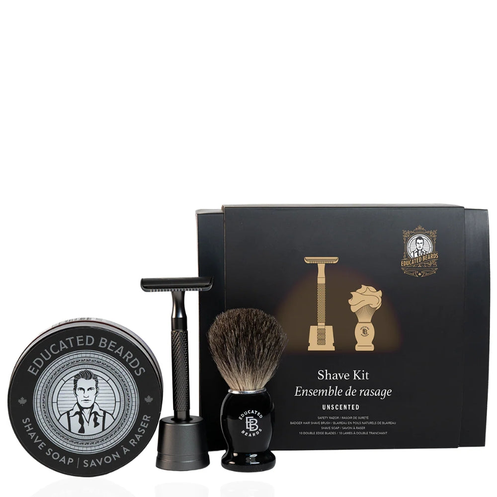 Ensemble de rasage "Unscented Shave Kit" - 5 Pièces