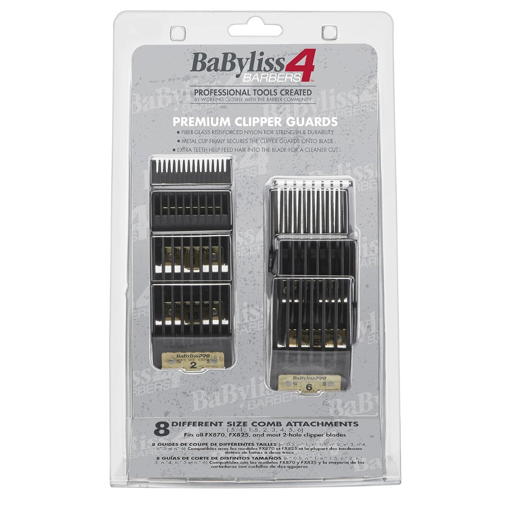 Ensemble de 8 guides de coupe "FXPCG Premium Clipper Guards"