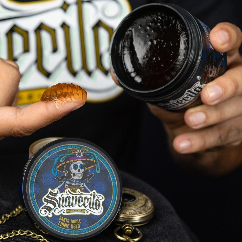 Firme Strong Hold Pomade Santo Roble Edition - Strong Hold Medium Shine (113ml/4.0oz)