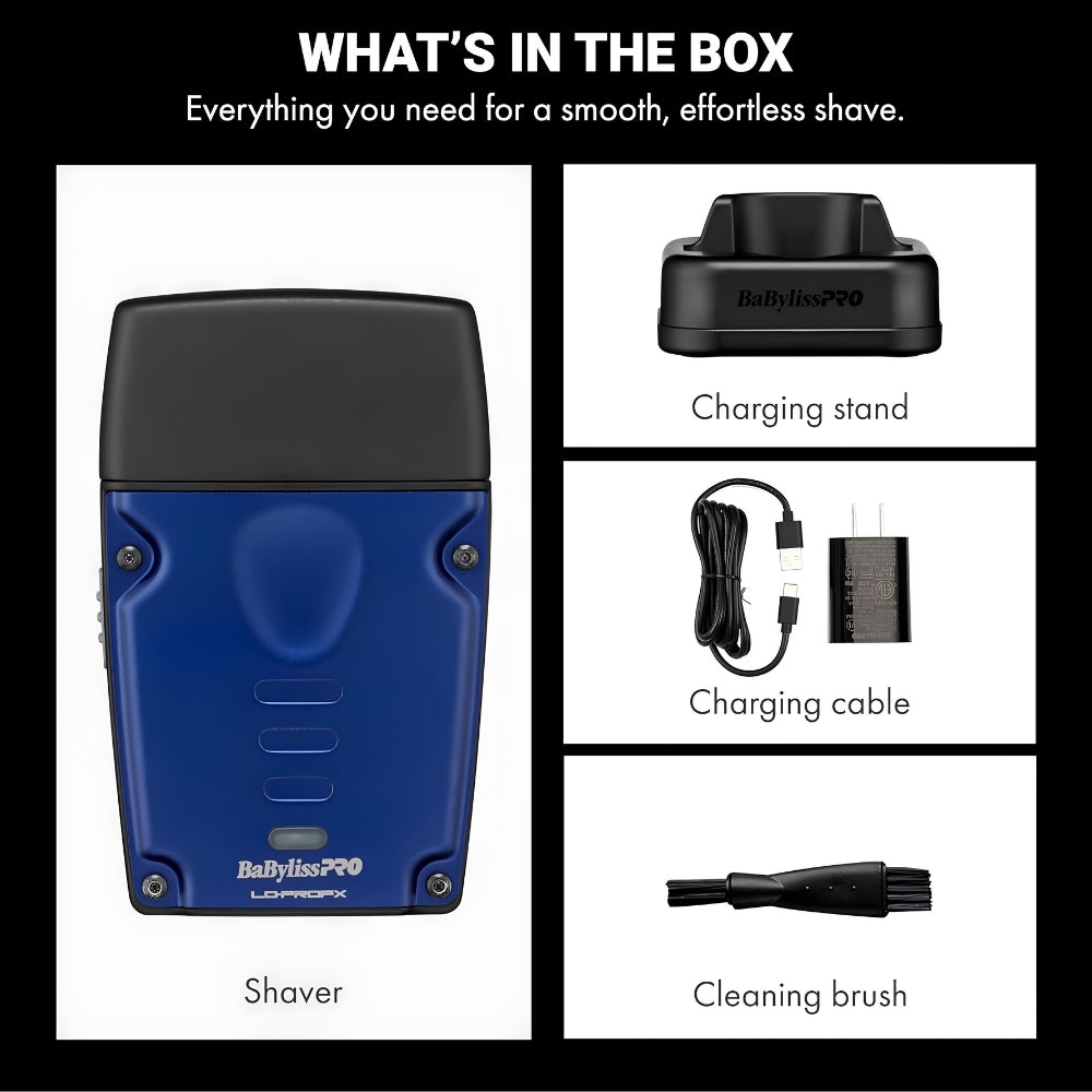 FXLPFS1 LO-PROFX Compact Single-Foil Shaver - Blue