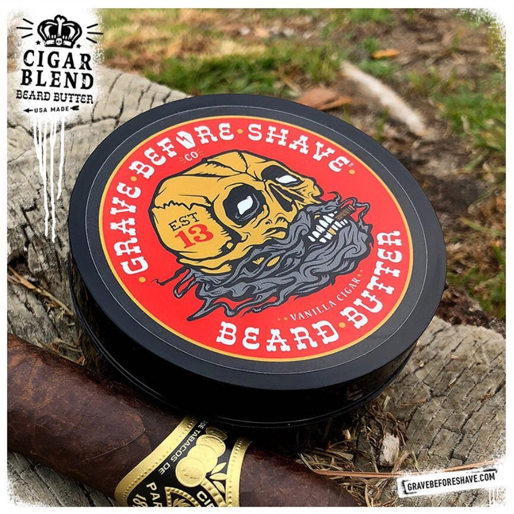 Vanilla Cigar Scent Beard Butter (118ml4.0oz)