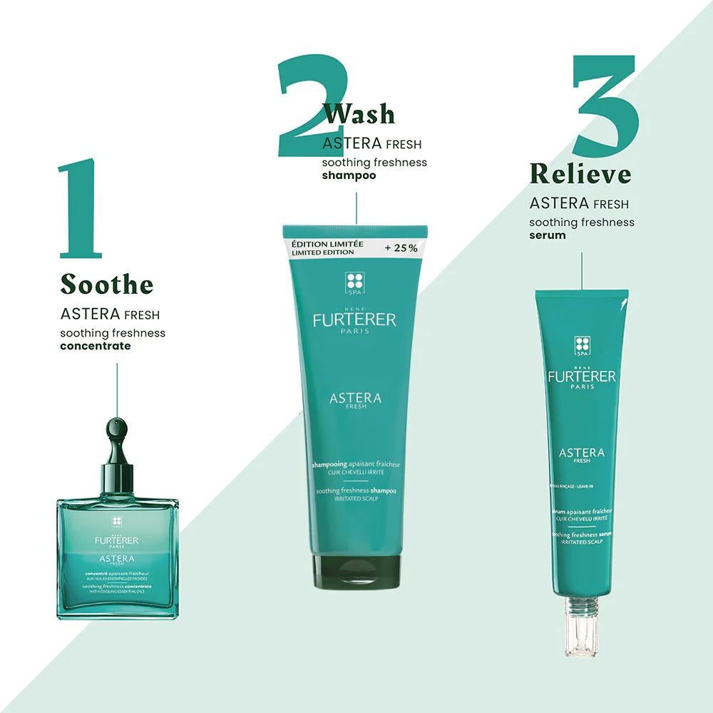 Concentré apaisant fraîcheur et pureté "Astera Head Spa" - Soin du cuir chevelu avant shampoing  (50ml/1.69oz)