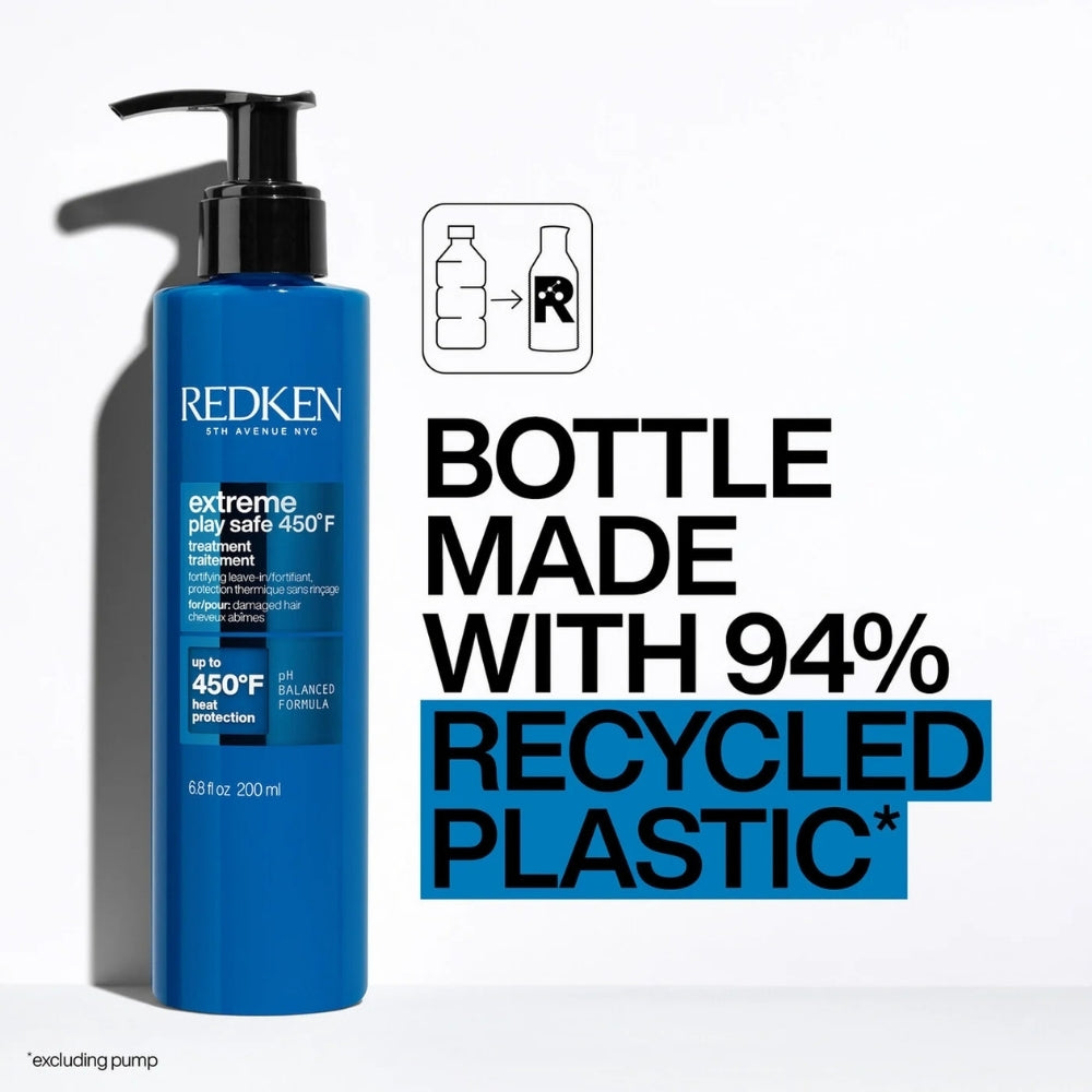 Extreme Play Safe 450° F fortifying leave-in treatment (200ml/6.8oz)