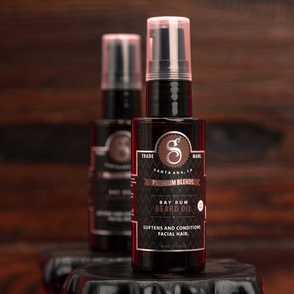 Premium Blends Beard Oil - Bay Rum (30ml/1.0oz)