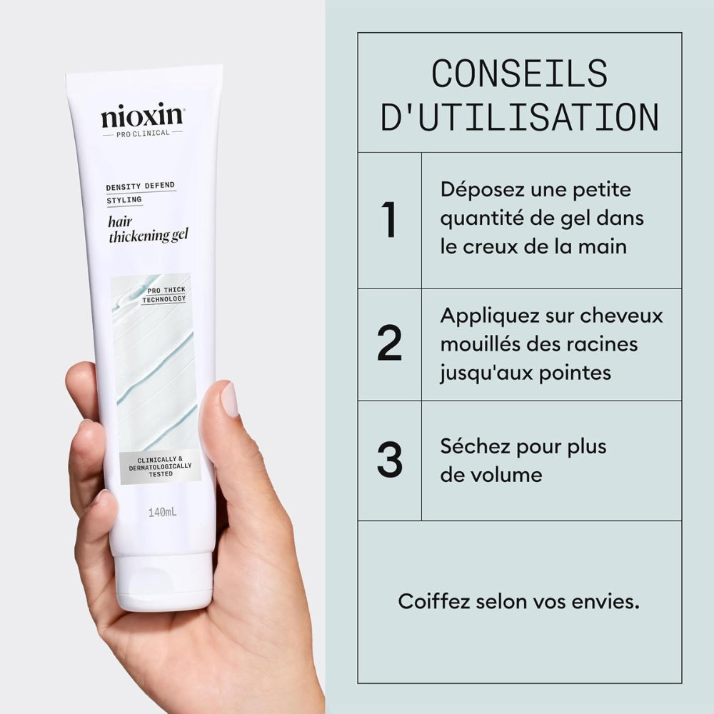 Gel épaississant pour cheveux "Hair Thickening Gel" - Pour des cheveux avec plus de volume et de corps (145g/5.1oz)