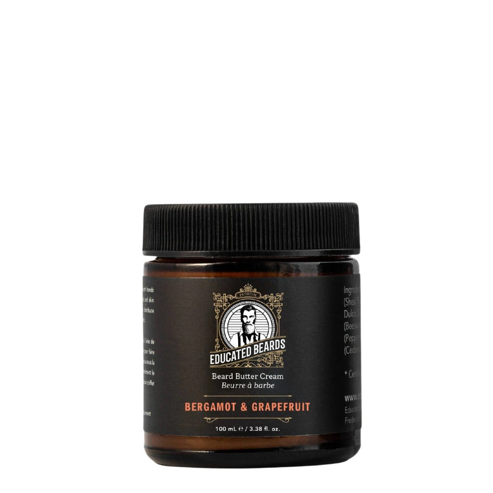Beurre à barbe en crème "Bergamot & Grapefruit" (100ml/3.4oz)