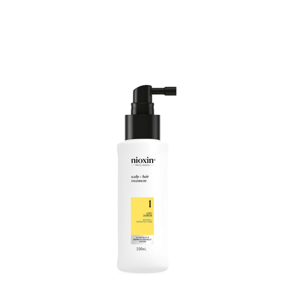 Traitement épaississant sans rinçage cheveux + cuir chevelu Système 1 - Pour cheveux naturels avec chute modérée