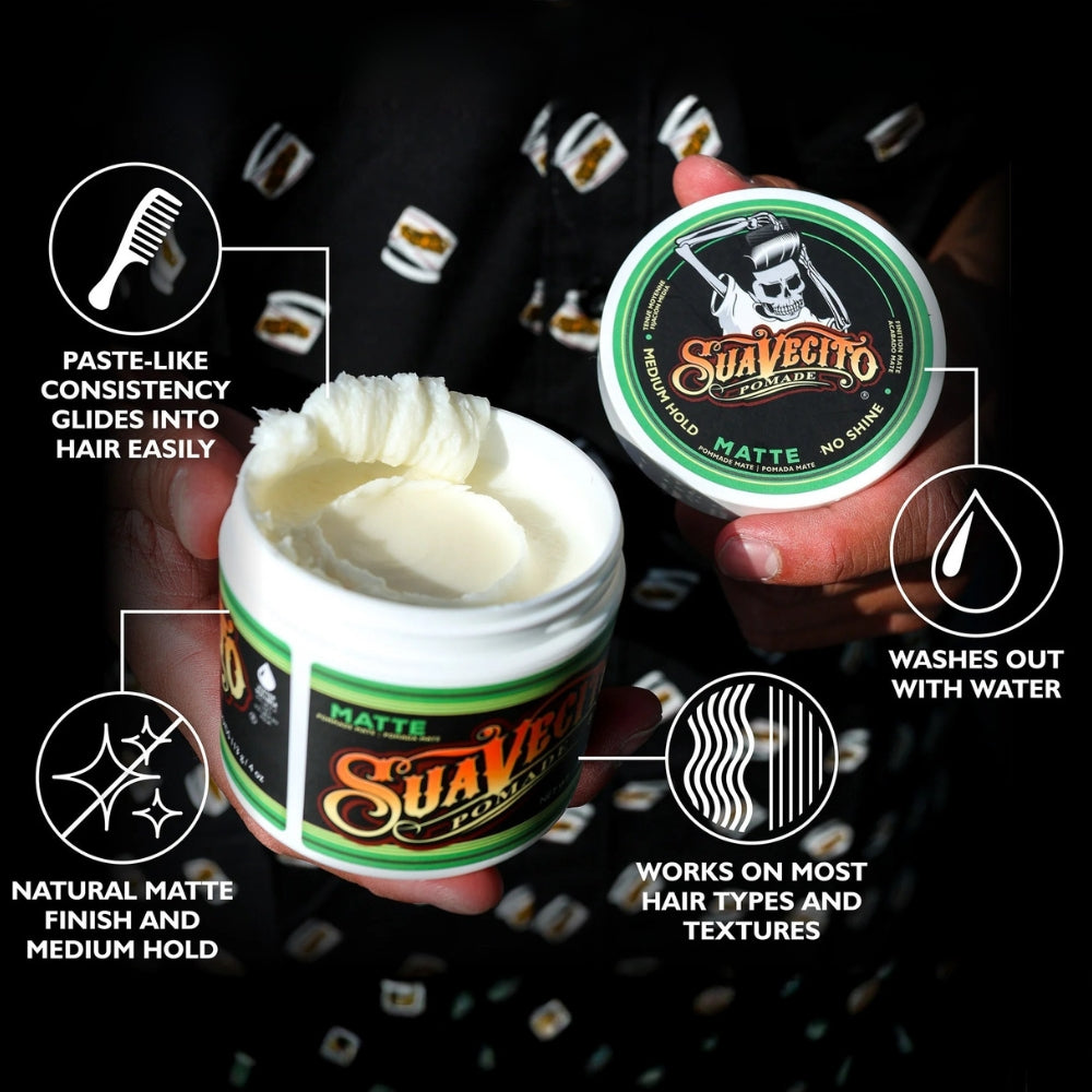 Pommade fini mat "Matte Pomade" - Tenue moyenne, fini mat (118.3ml/4.0oz)