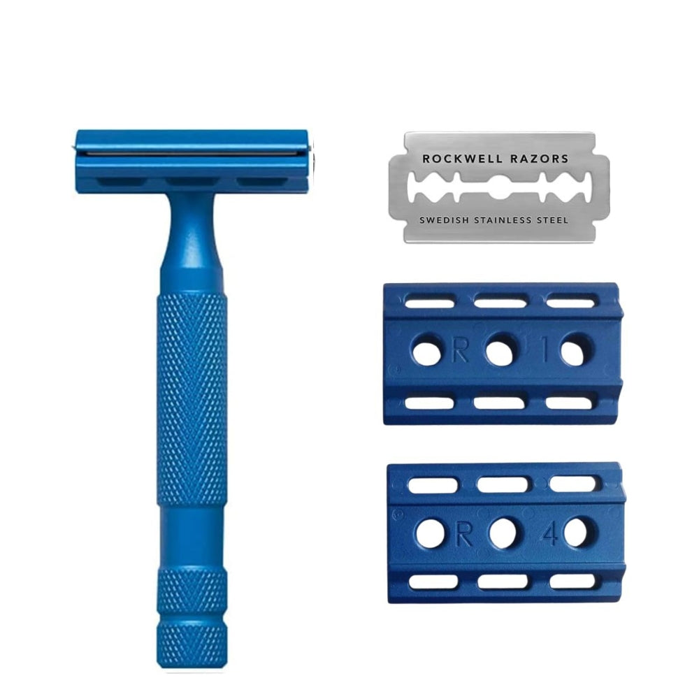 6S Adjustable Safety Razor - Blue