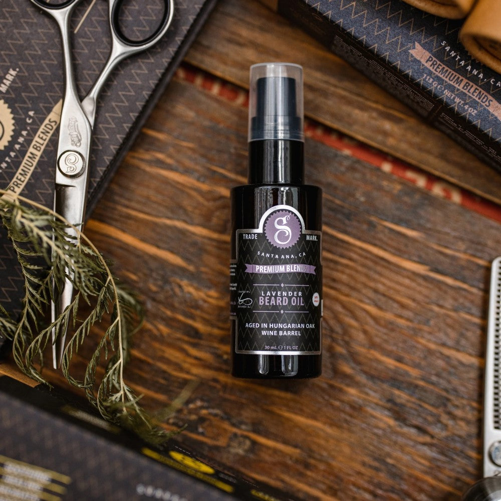 Premium Blends Beard Oil - Lavender (30ml/1.0oz)