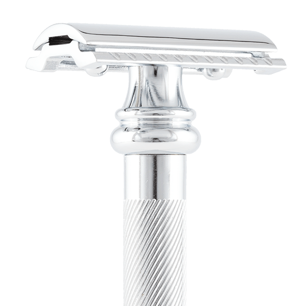 Merkur 38C Barber Pole Safety Razor - Chrome 90 38 001