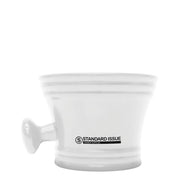 Ceramic Shave Bowl (13cm/5.12" x 11cm/4.33" x 8.5cm/3.35") - White